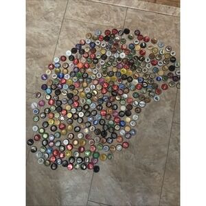 Lot of Beer  And Soda Bottle Caps 2 POUND Mixed Used Man Cave Craft Resin‎